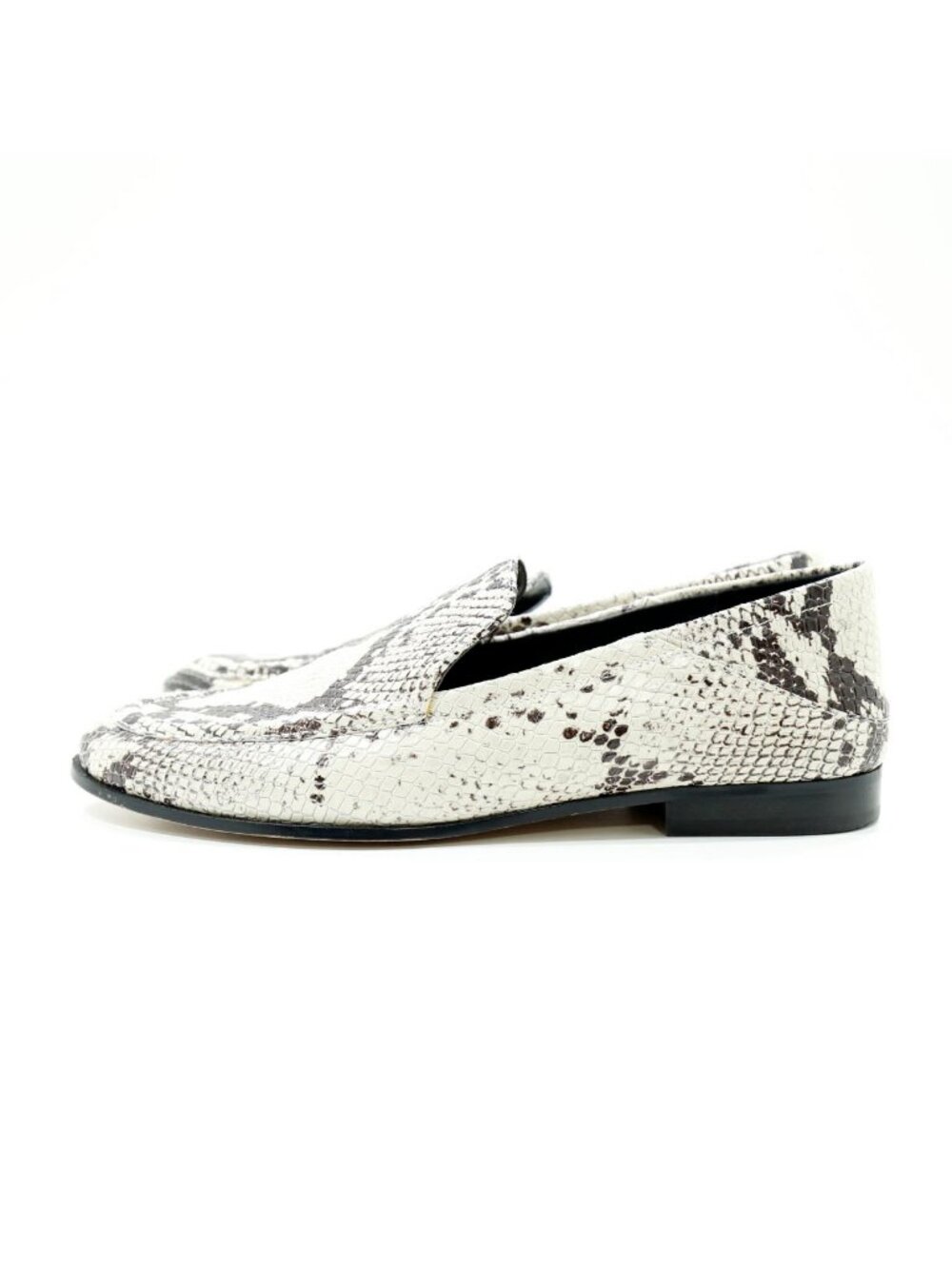 Vince Camuto Jendeya-2 Snake Print Leather Lightweight Loafers - Women's 7.5